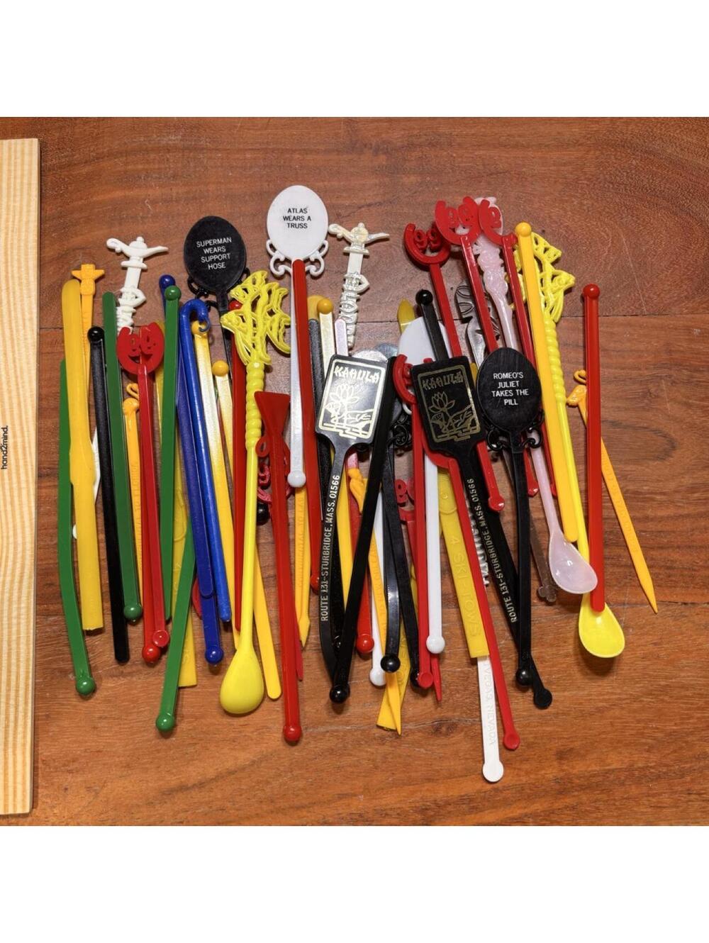 Vintage Kahula Cocktail Stirrers swizzle sticks